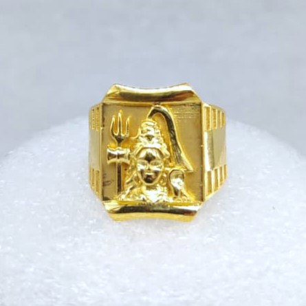 916 Gold Fancy Shankar Bhagavan Ring