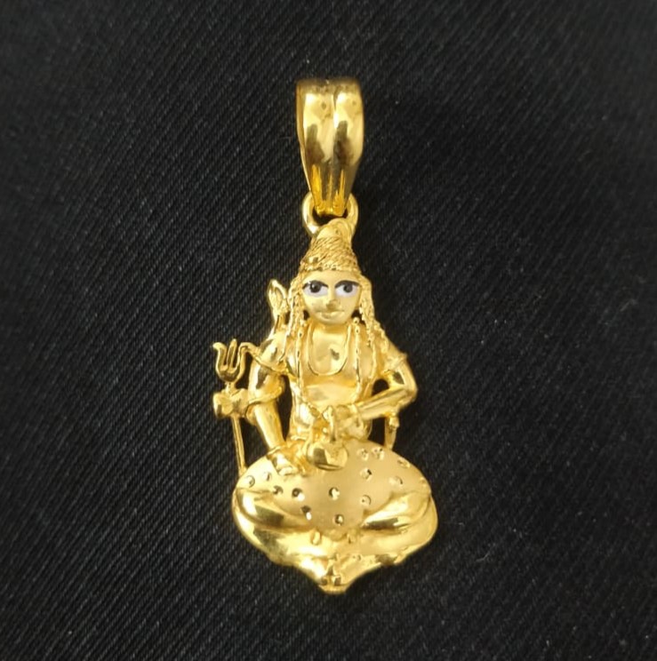 916 Gold Fancy Shankar Bhagavan Pendant