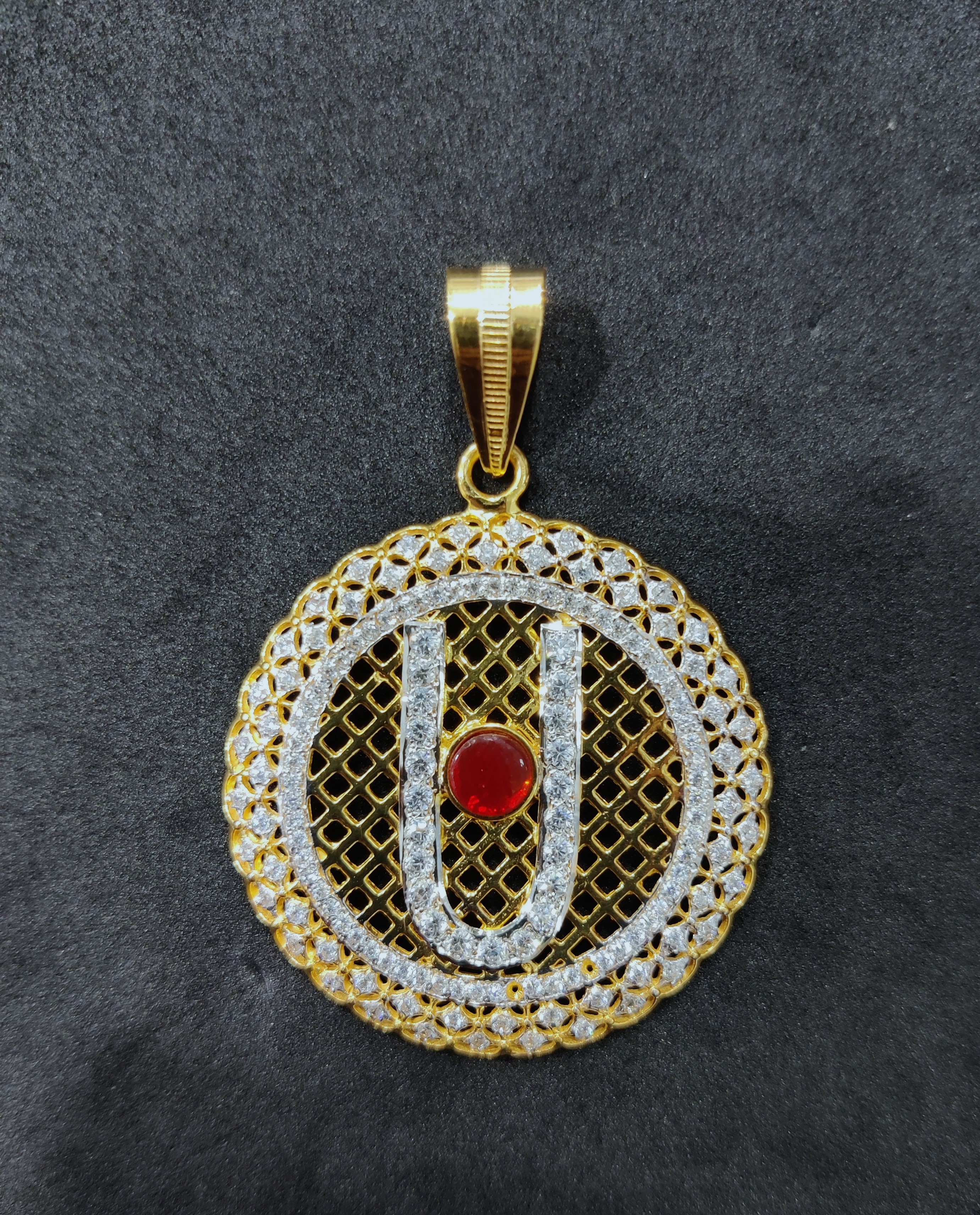 916 Gold Fancy Tillak Pendnat