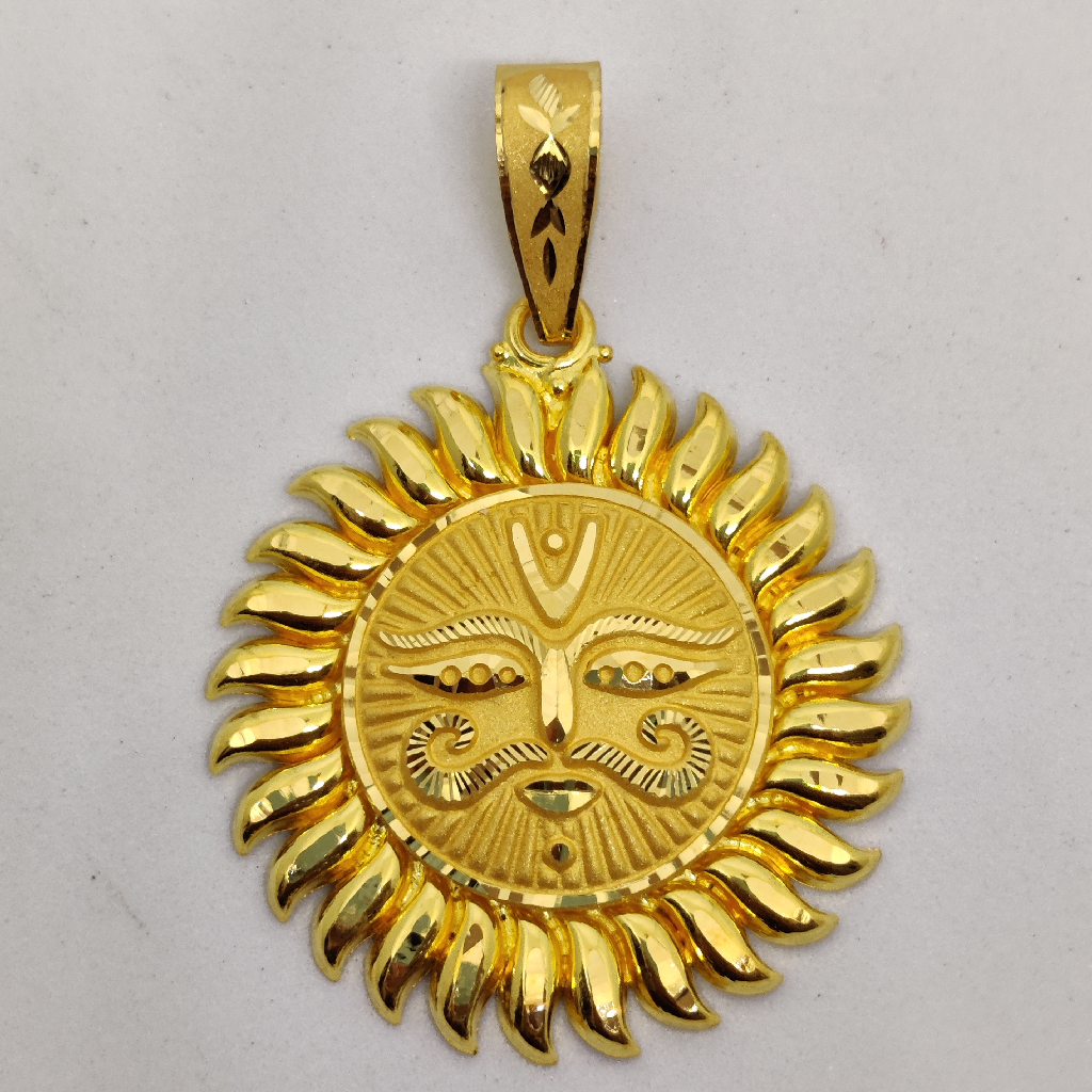 916 Gold Fancy Gent's Surrya Dev Pandal