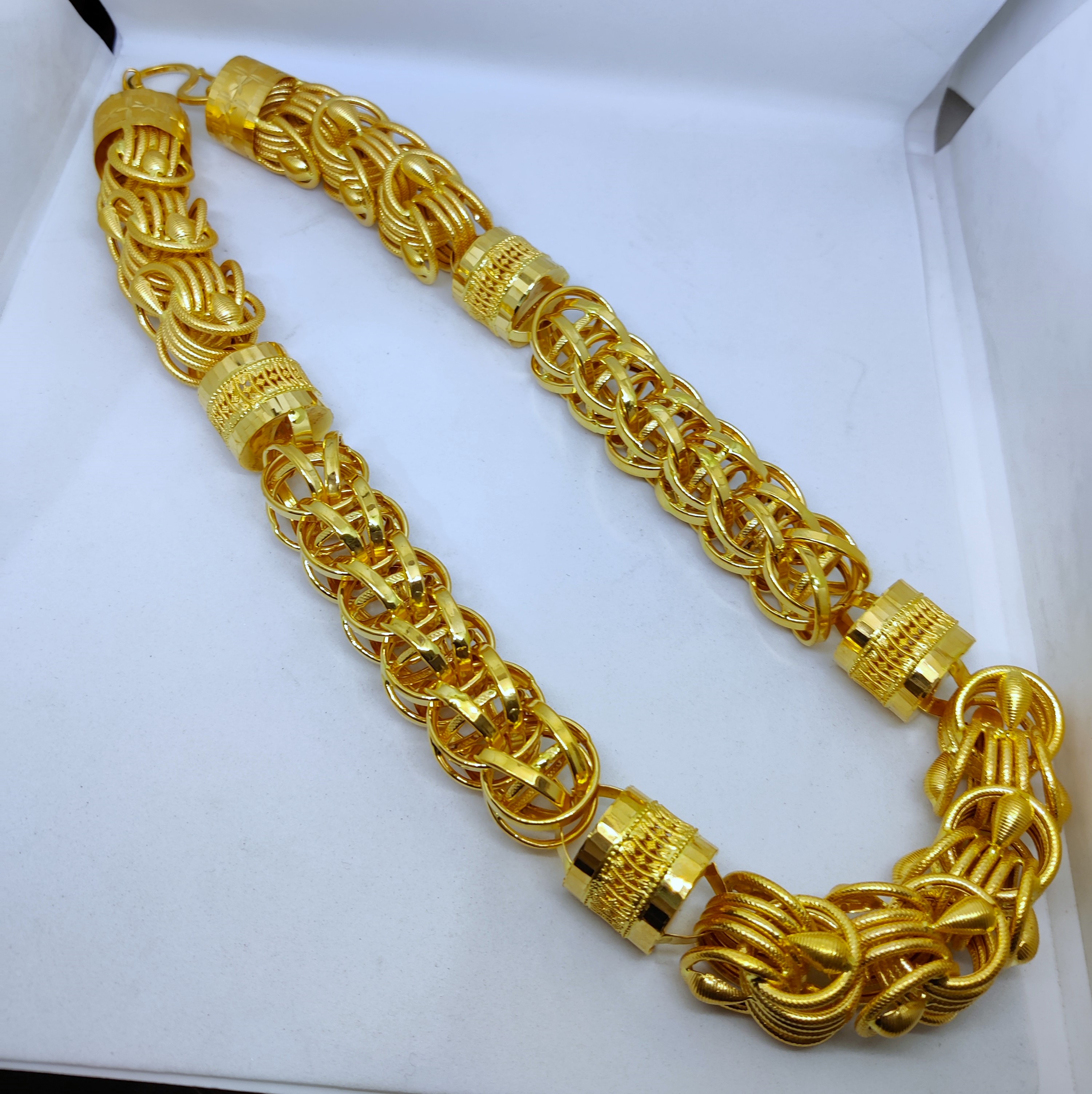 916 Gold Super Hollow Chain