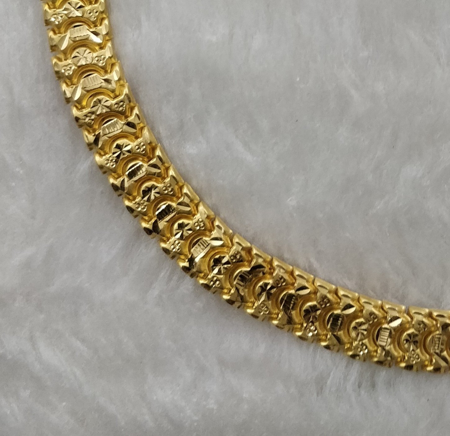 916 Gold Fancy Bahubali Chain
