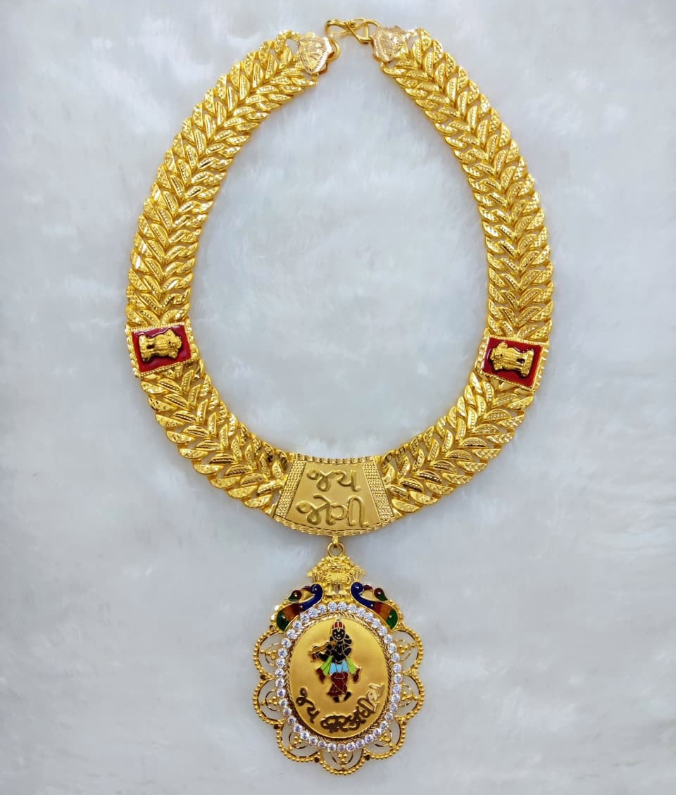916 Gold Bahubali Chain & Pendant