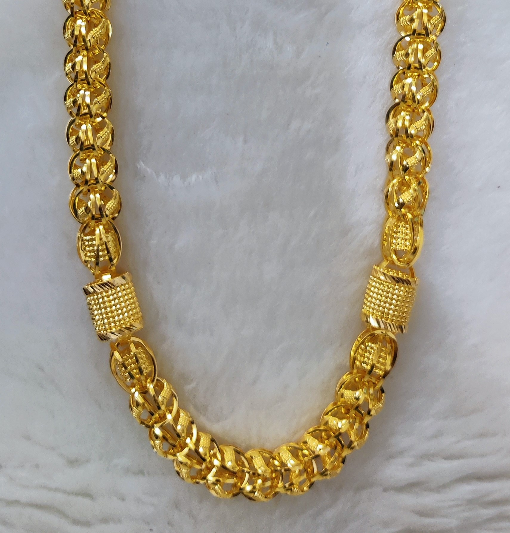916 Gold Super Hollow Chain