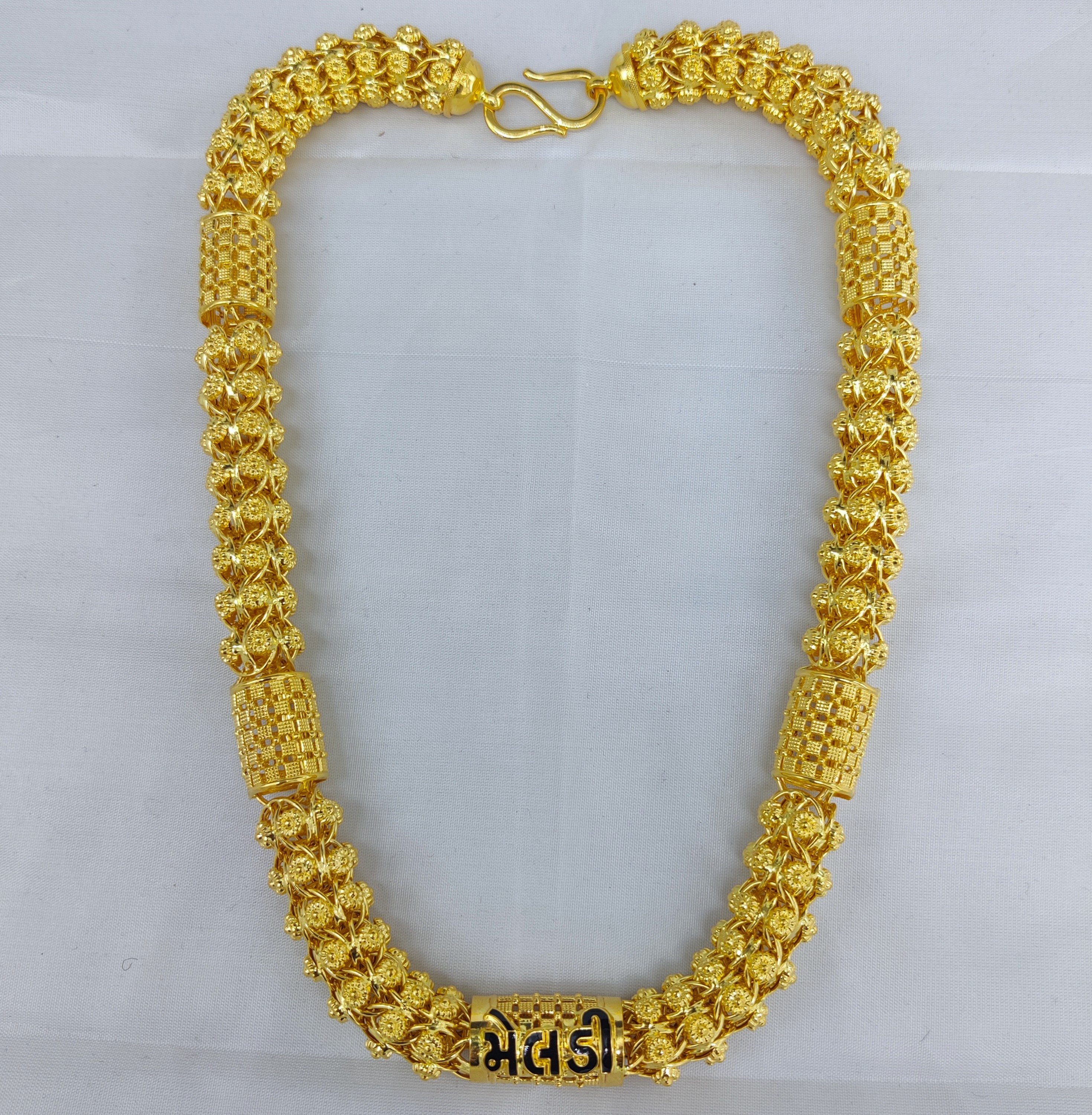 916 Gold Super Hollow Chain-19
