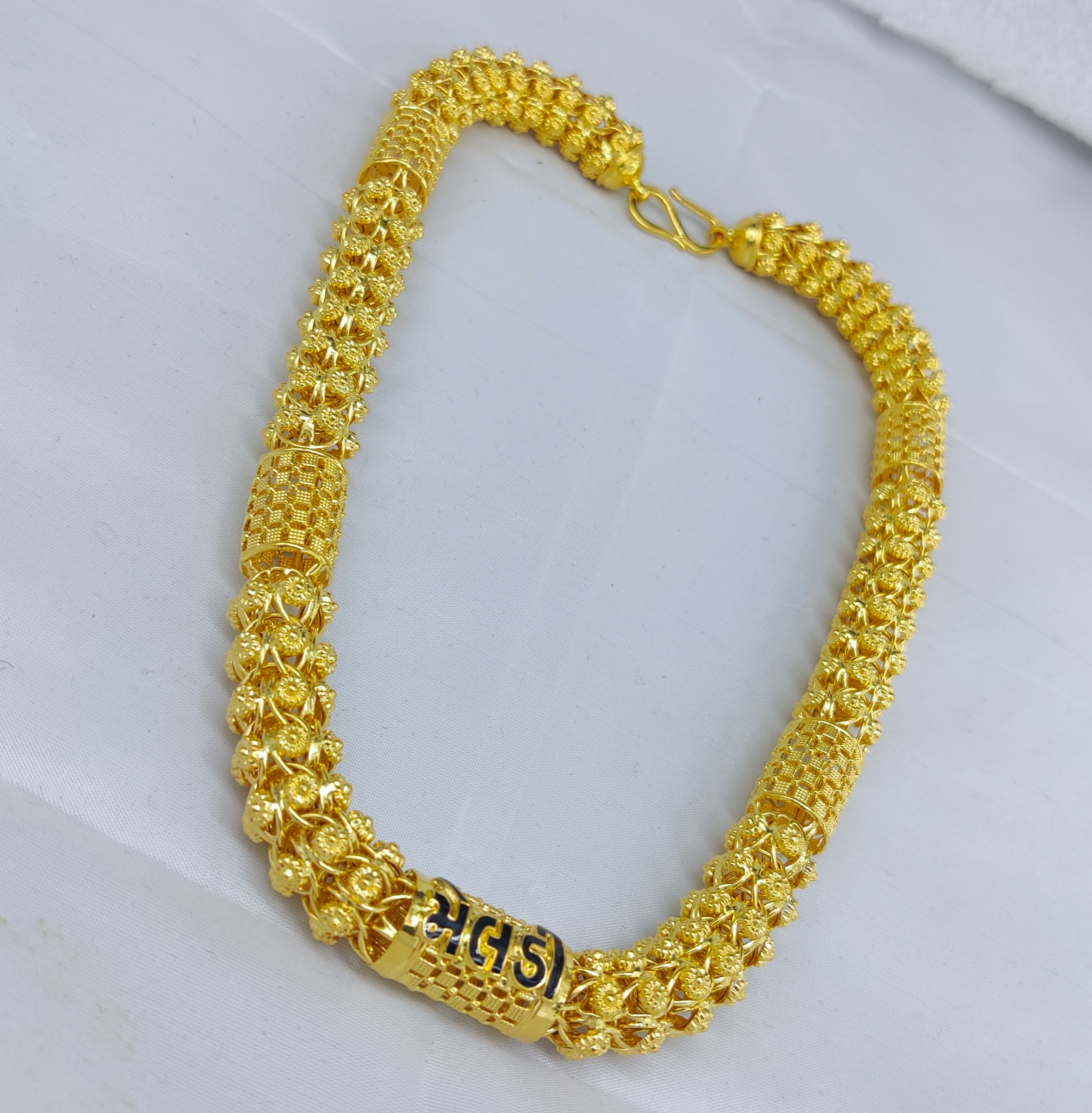916 Gold Super Hollow Chain-19