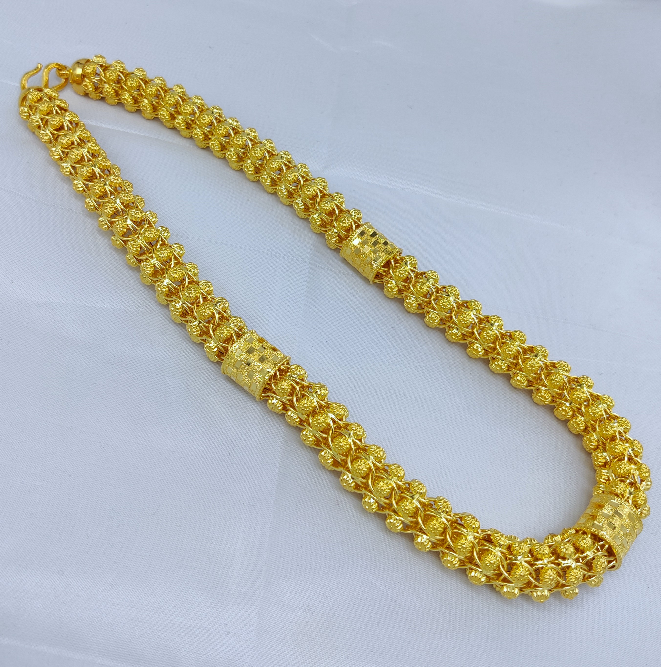 916 Gold Super Hollow Chain-20