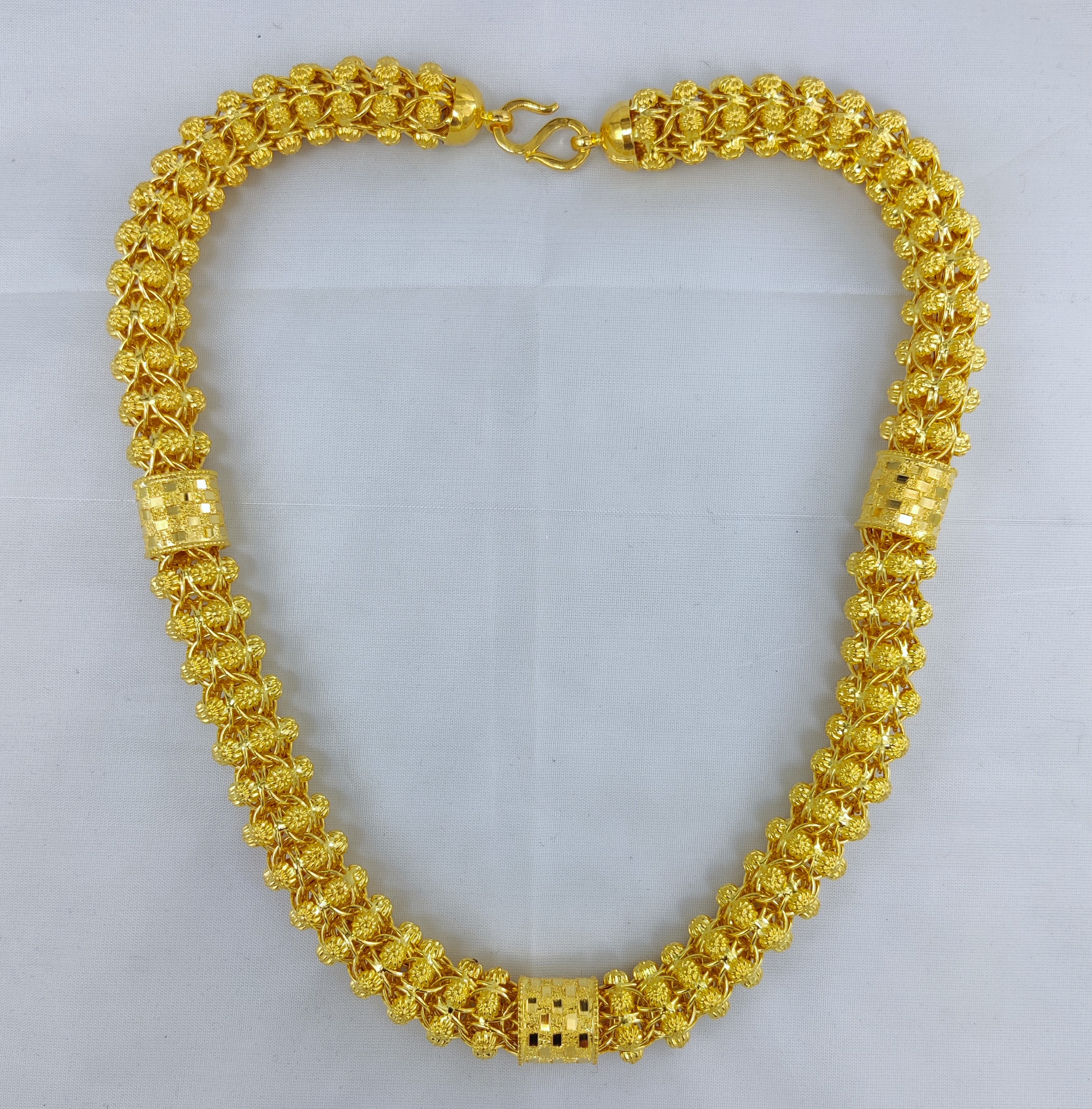 916 Gold Super Hollow Chain-20