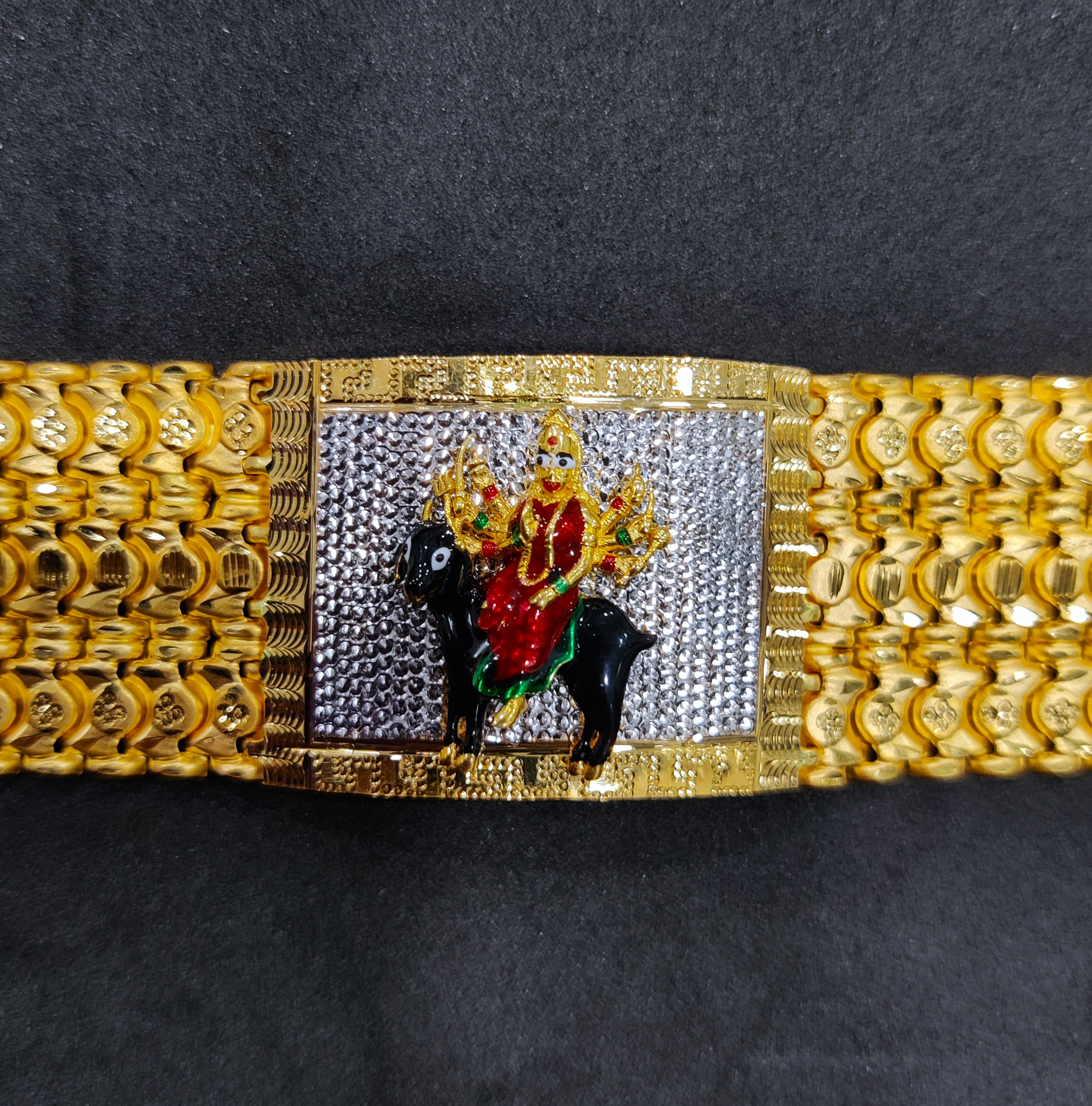 916 Gold Fancy Meladi Maa Braclet