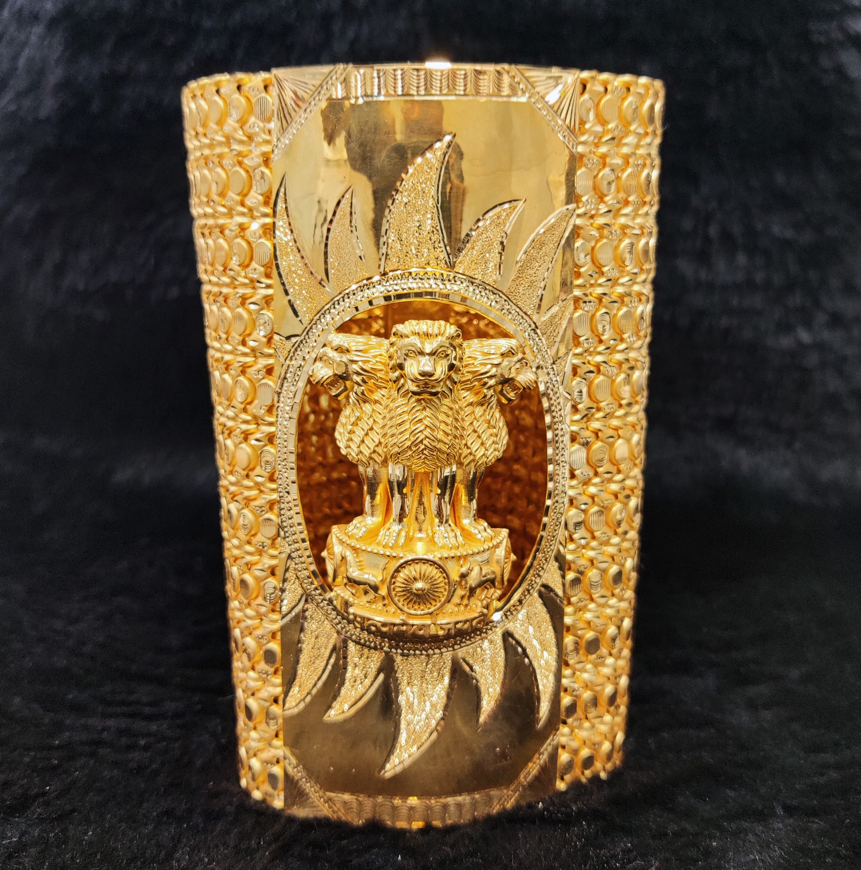 916 Gold Bahubali Ashok Stambh Lucky-25