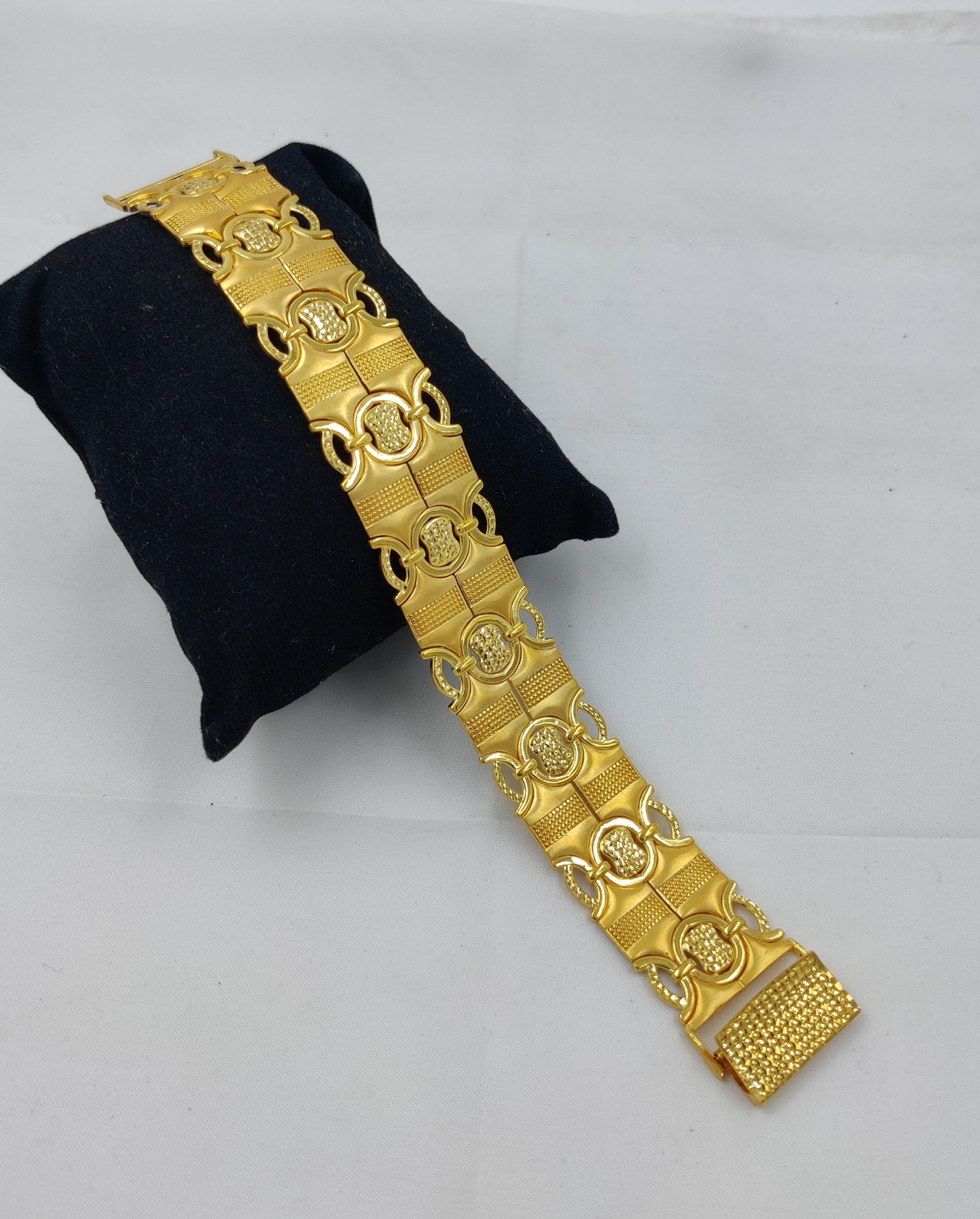916 Gold Fancy Casting Braclet