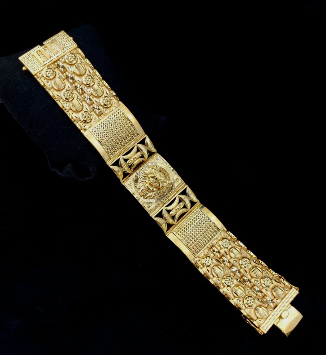 916 Gold Fancy Casting Lucky