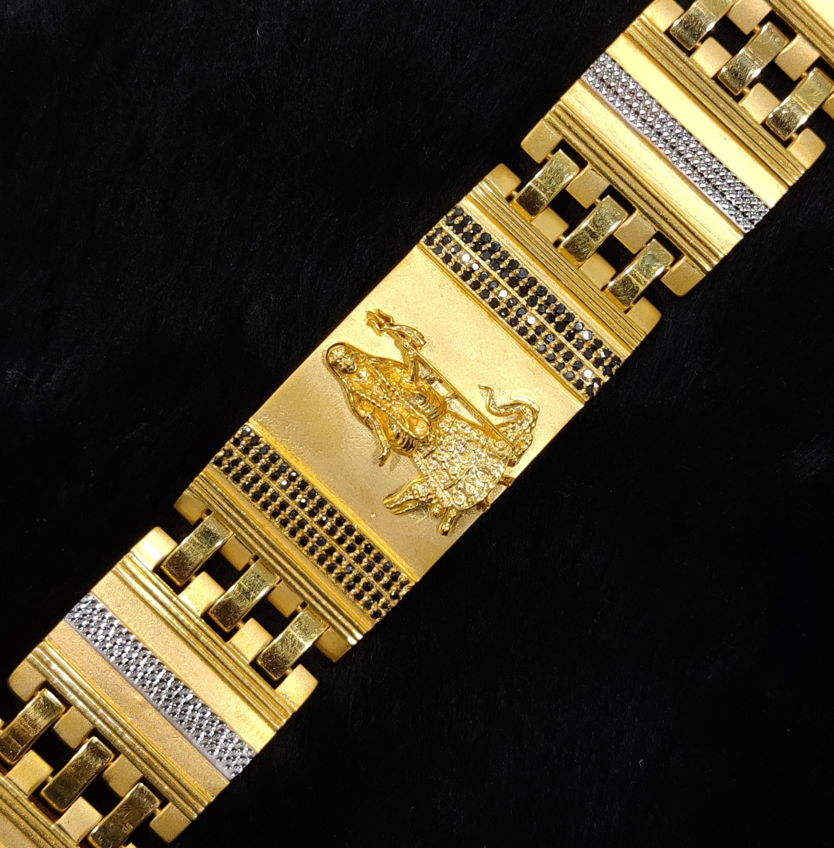 916 Gold Fancy khodiyar Maa Braclet-11