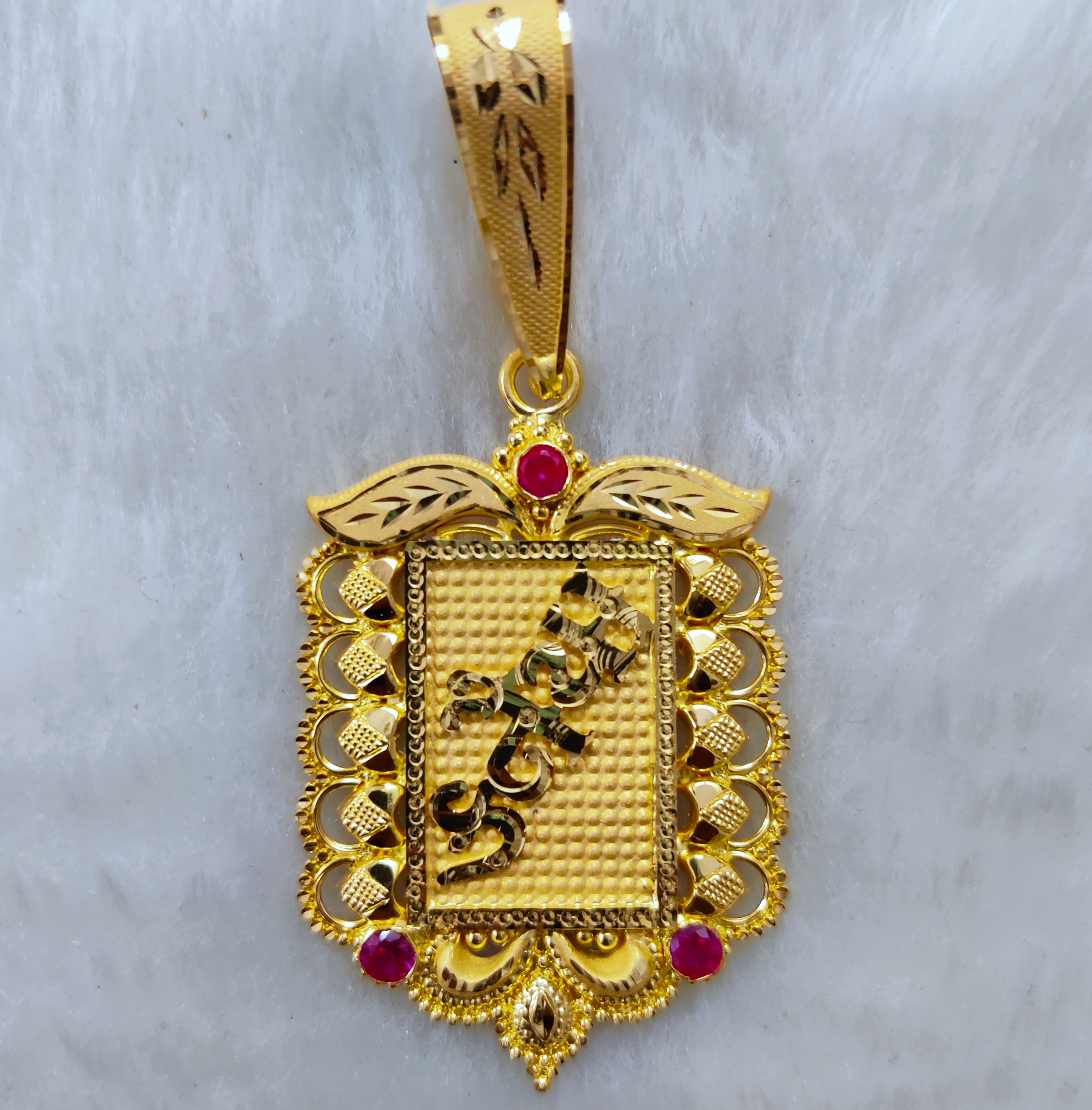 916 Gold Kanaiya Named Pendant-33