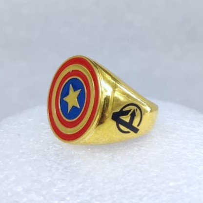 916 Gold Fancy Gent's Ring