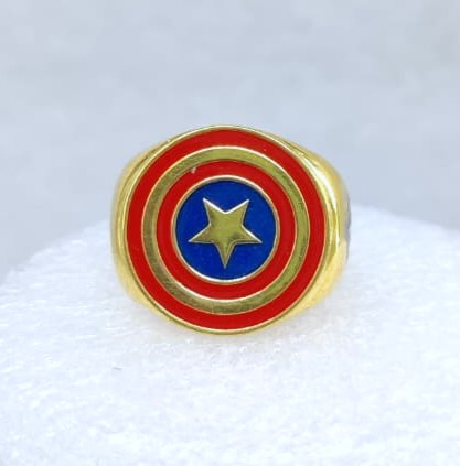 916 Gold Fancy Gent's Ring