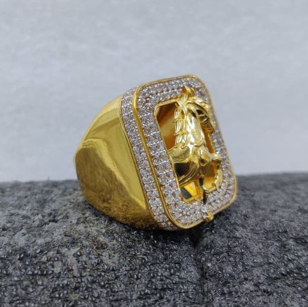 916 Gold Fancy Houre Ring
