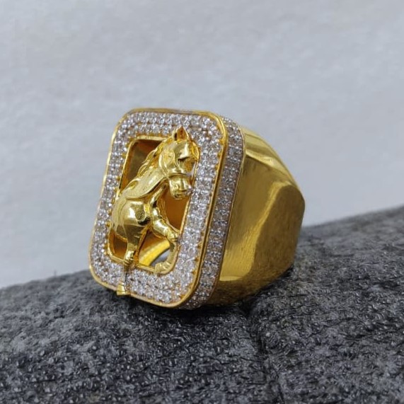 916 Gold Fancy Houre Ring