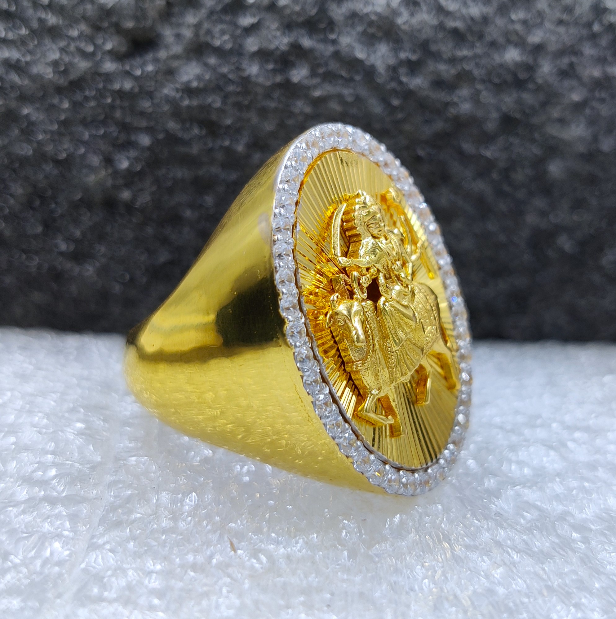 916 Gold Fancy Umiya Maa Ring