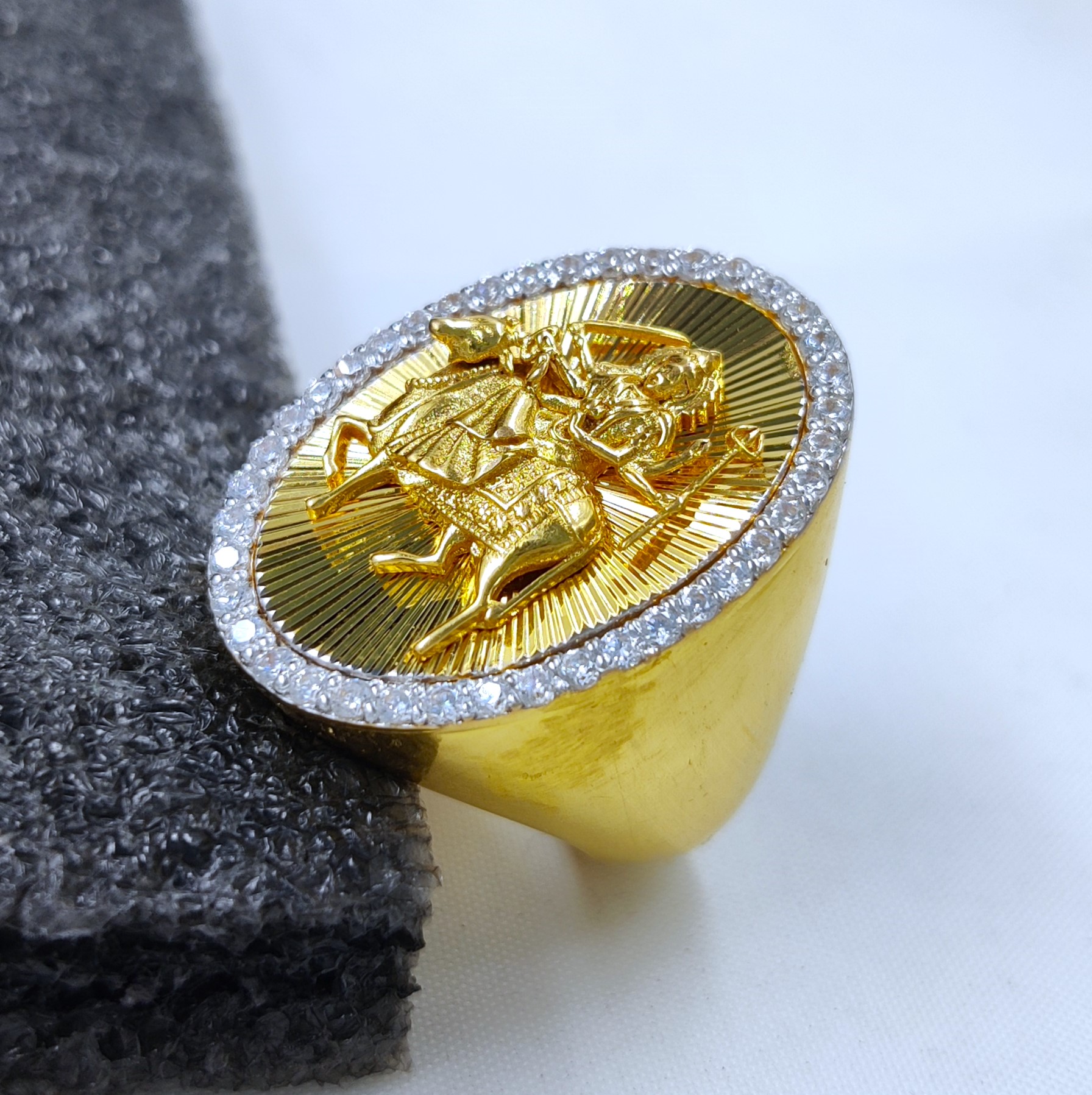 916 Gold Fancy Umiya Maa Ring