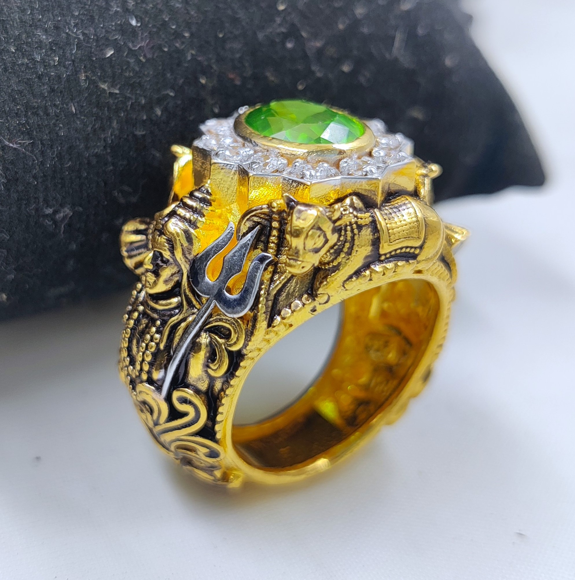916 Gold Fancy Shivji Ring-39