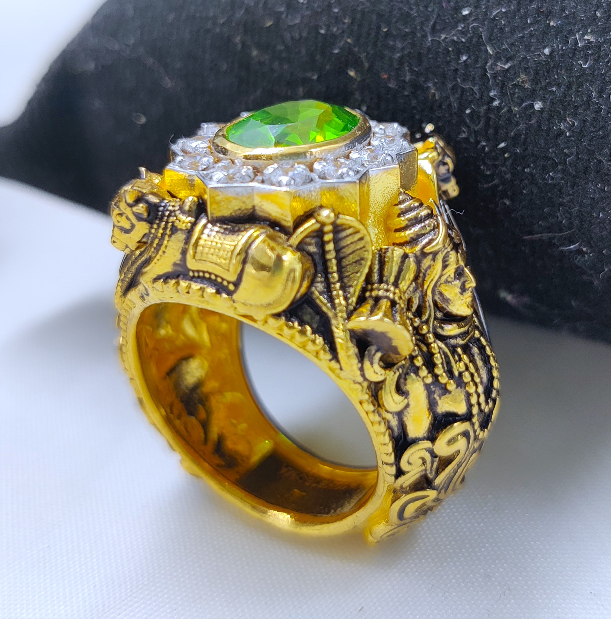 916 Gold Fancy Shivji Ring-39