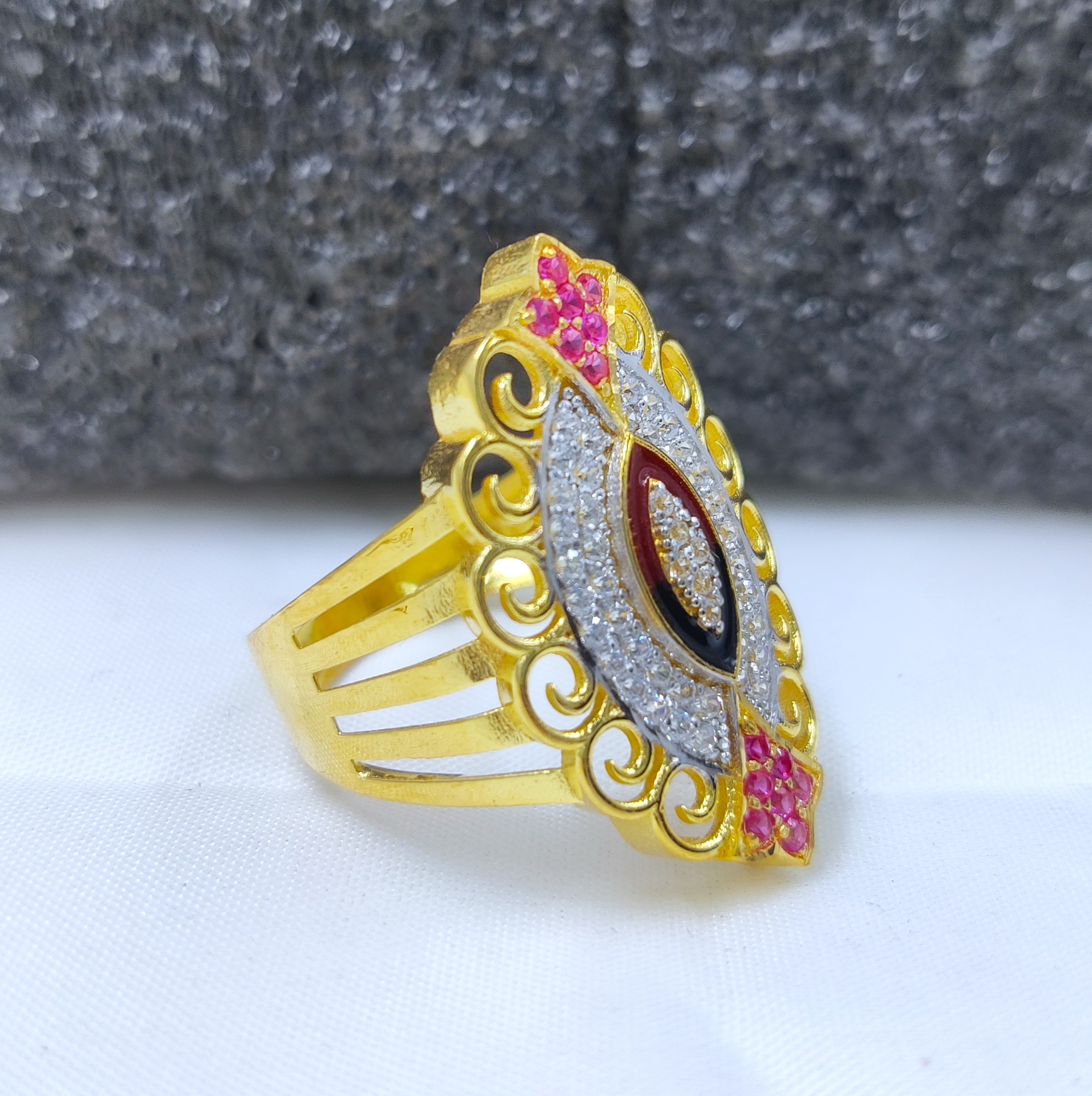 916 Gold Fancy Ring-42