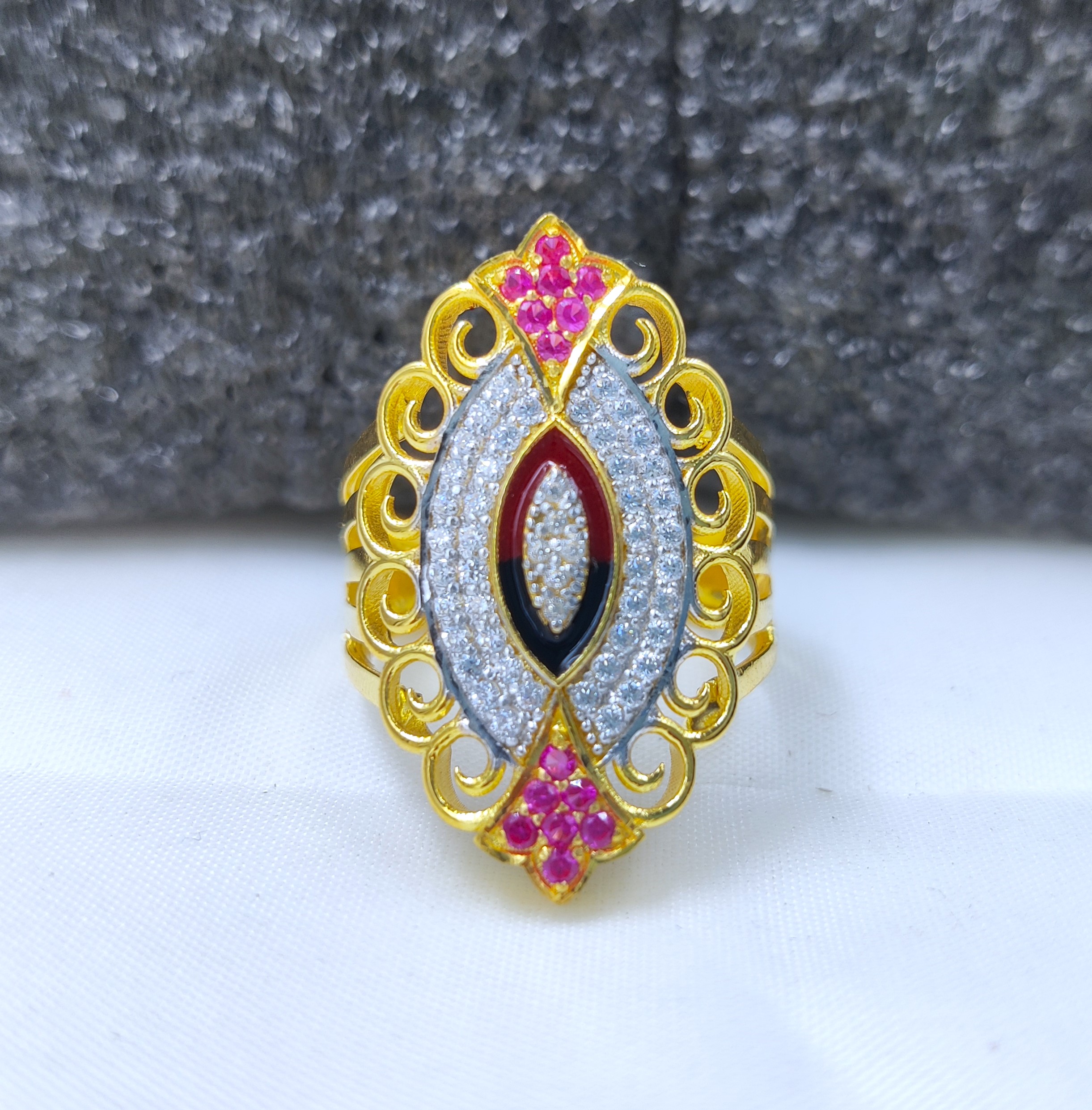 916 Gold Fancy Ring-42