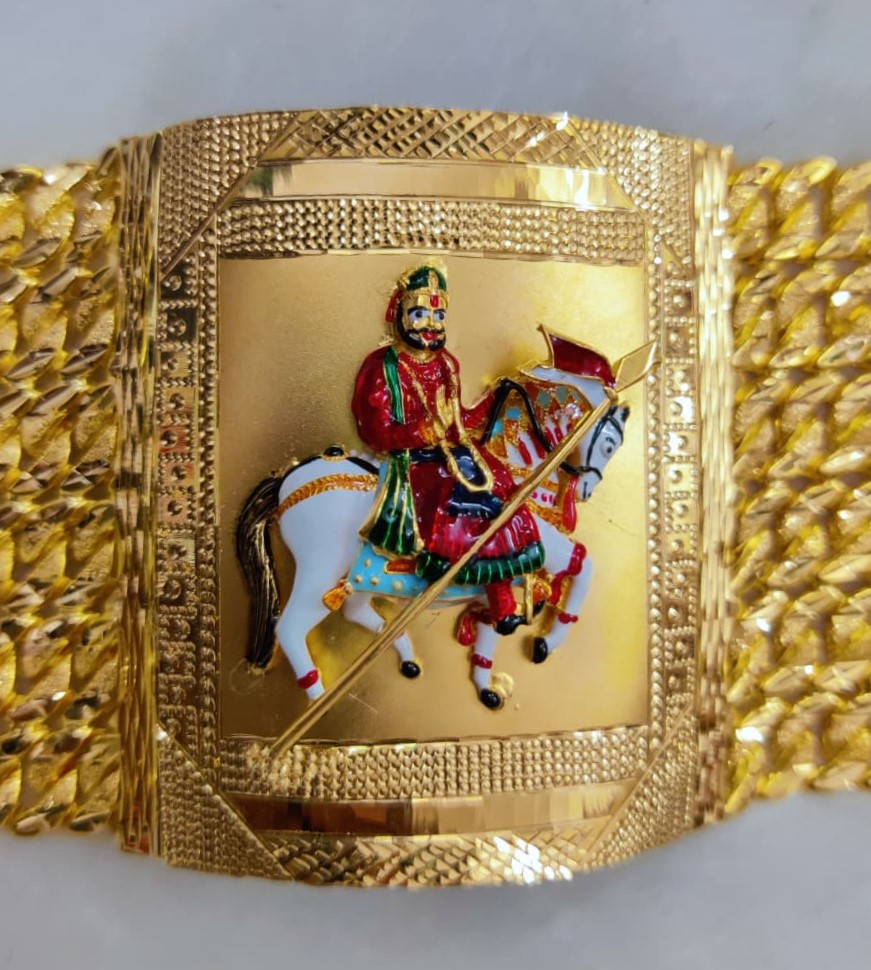 916 Gold Fancy Ramdev Pir Lucky