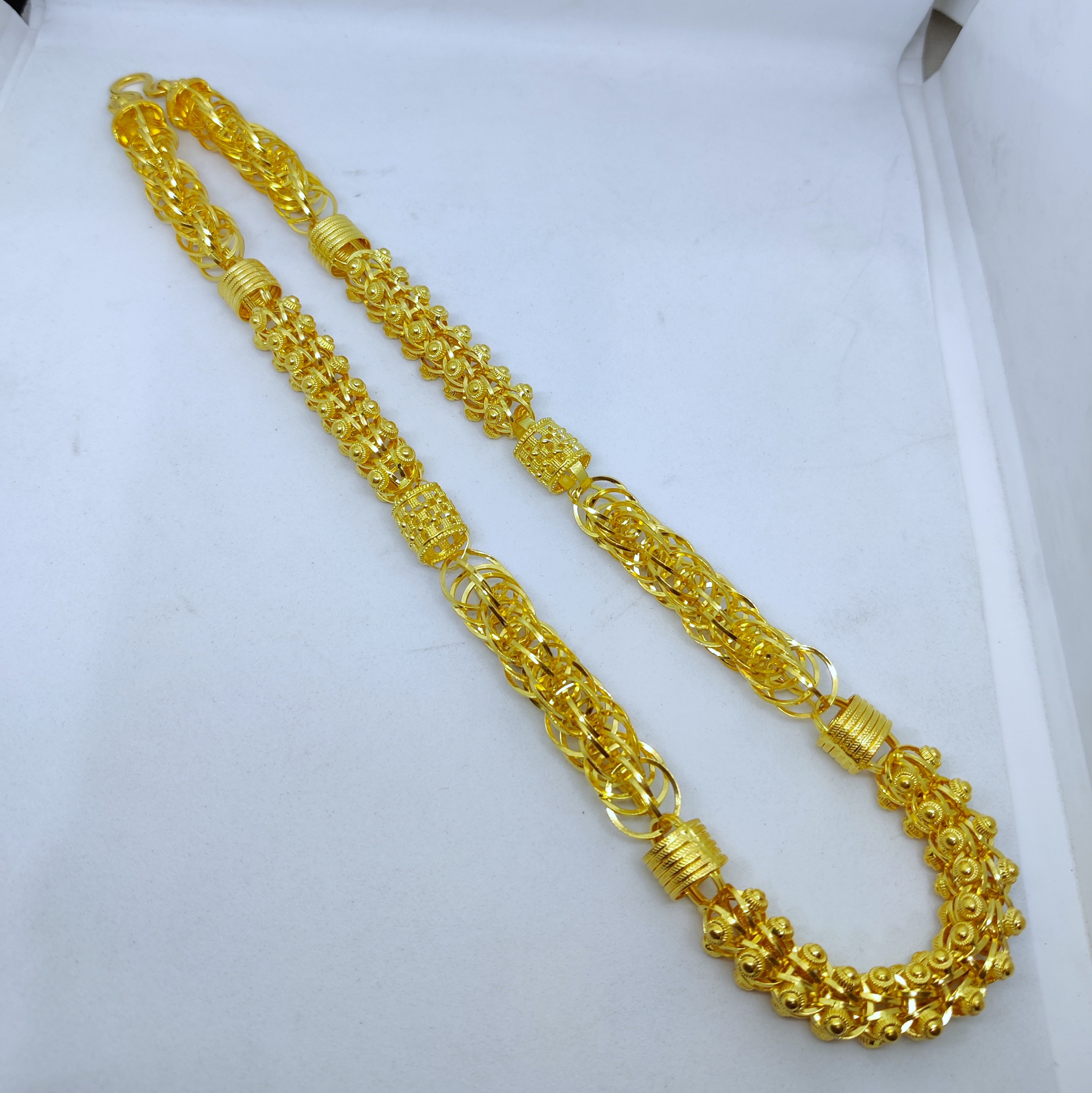 916 Gold Super Hollow Chain