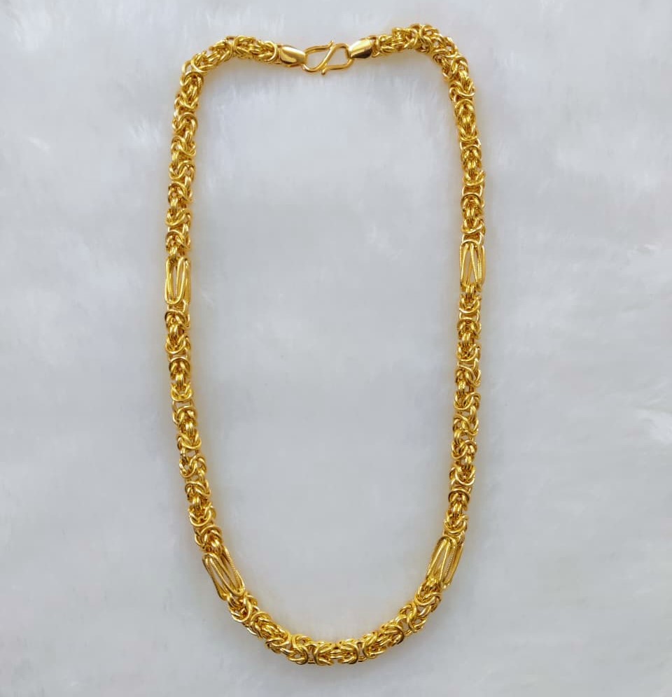 916 Gold Hollow Chain