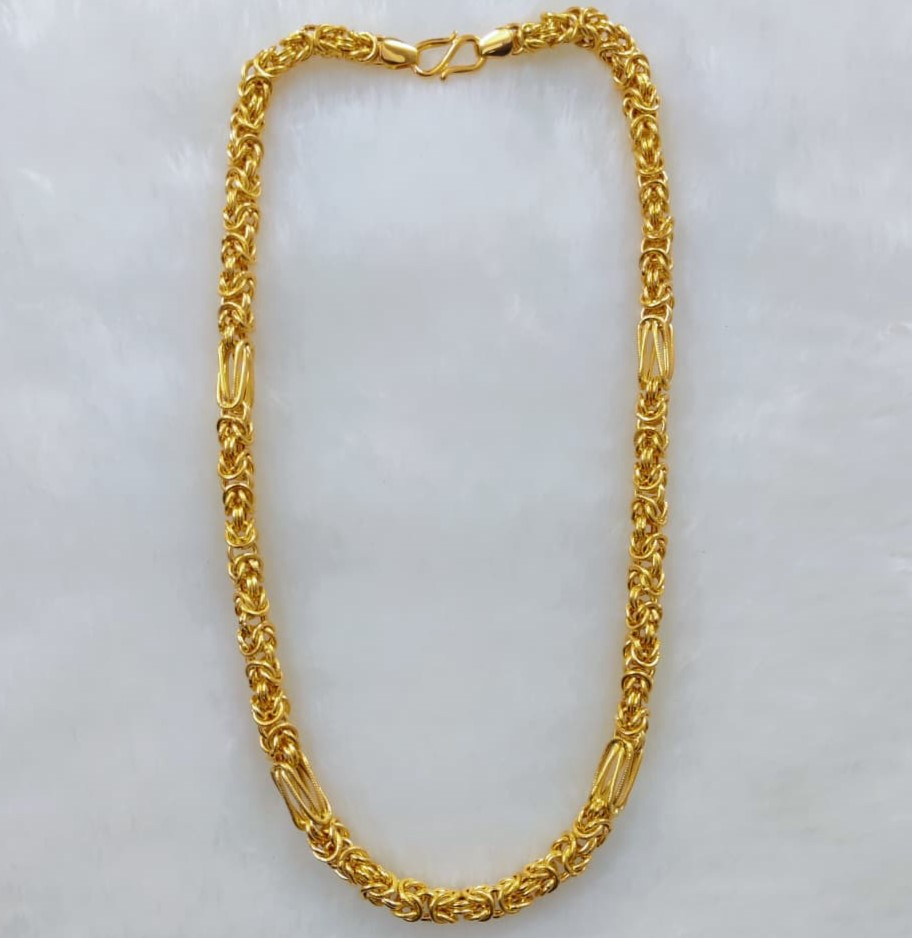 916 Gold Hollow Chain