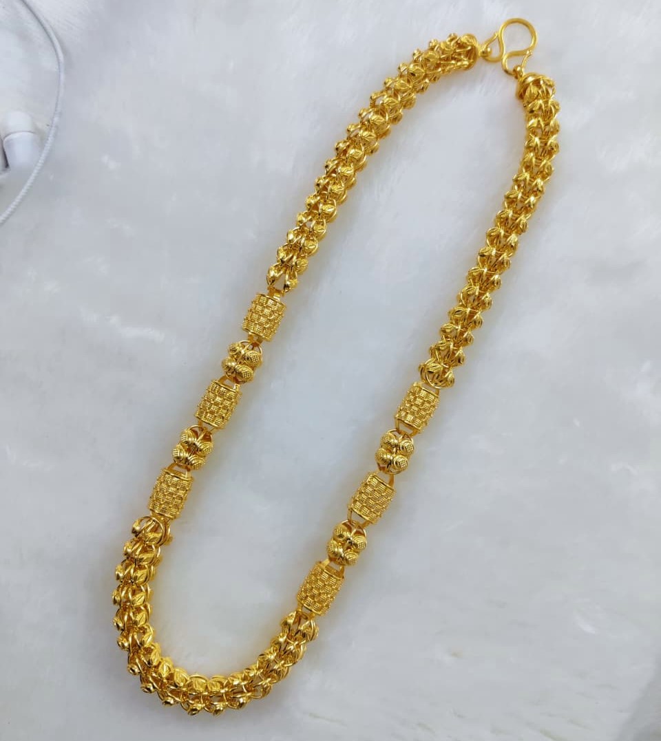 916 Gold Hollow Chain