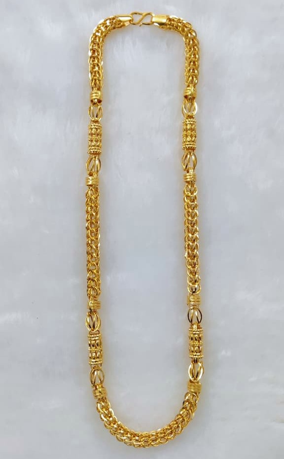 916 Gold Hollow Chain