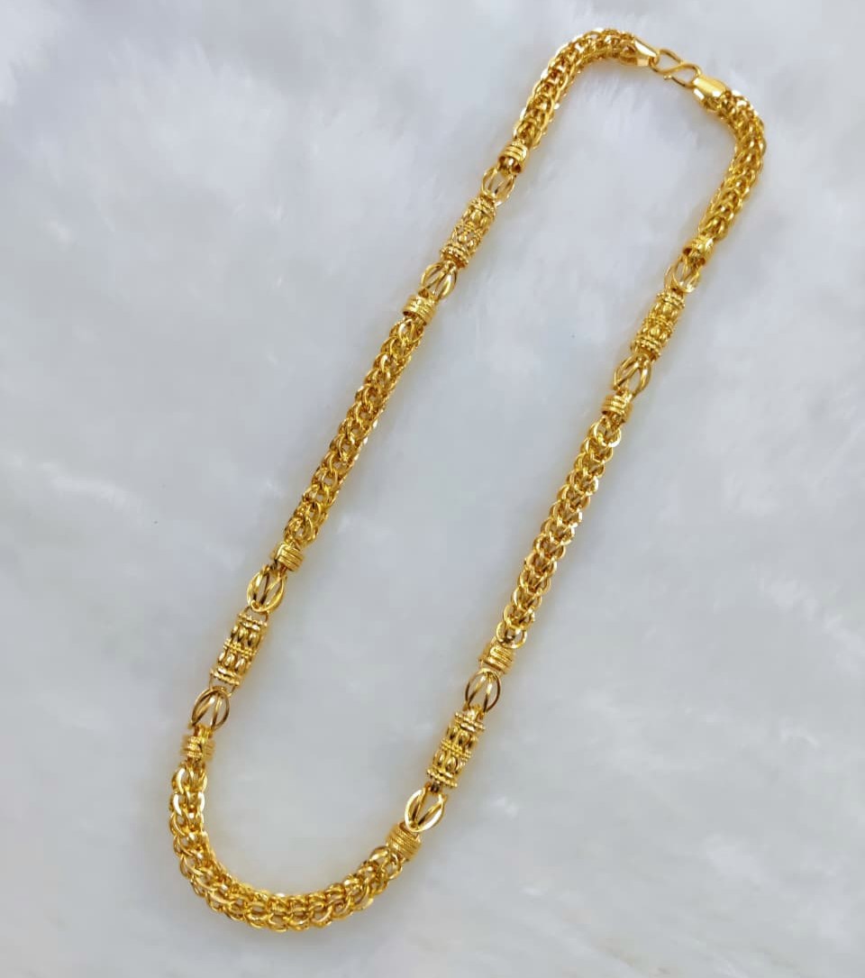 916 Gold Hollow Chain