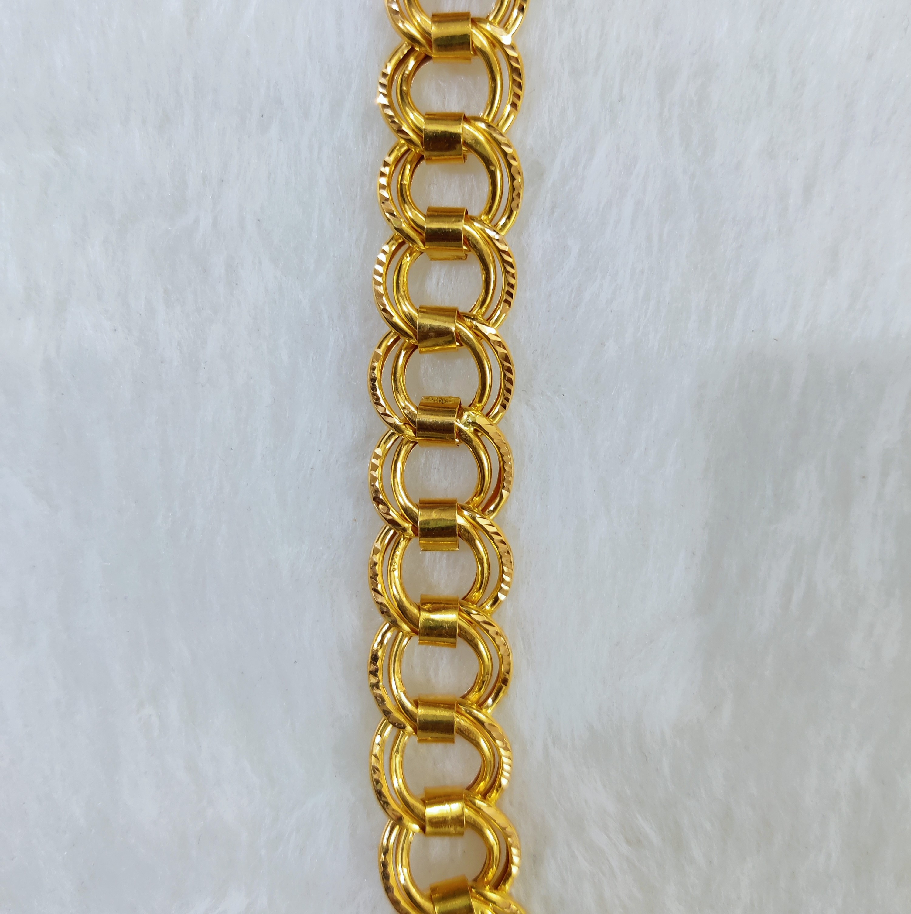 916 Gold Hollow Chain