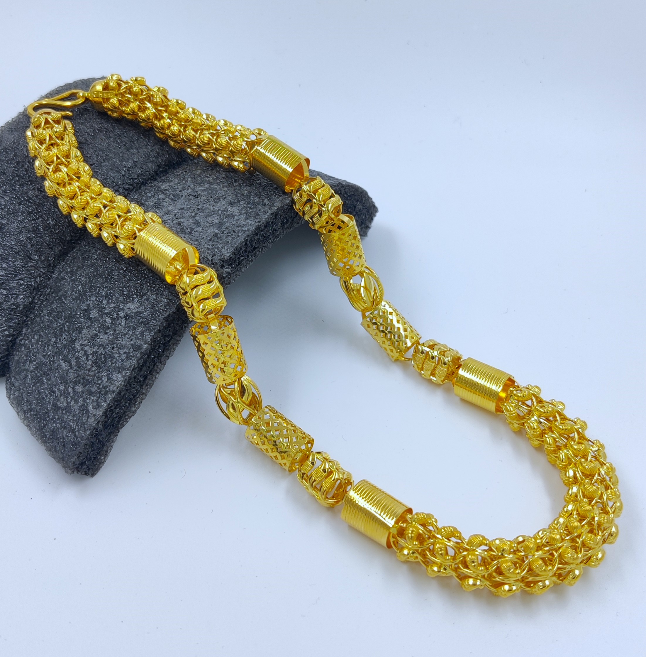 916 Gold Super Hollow Chain-162