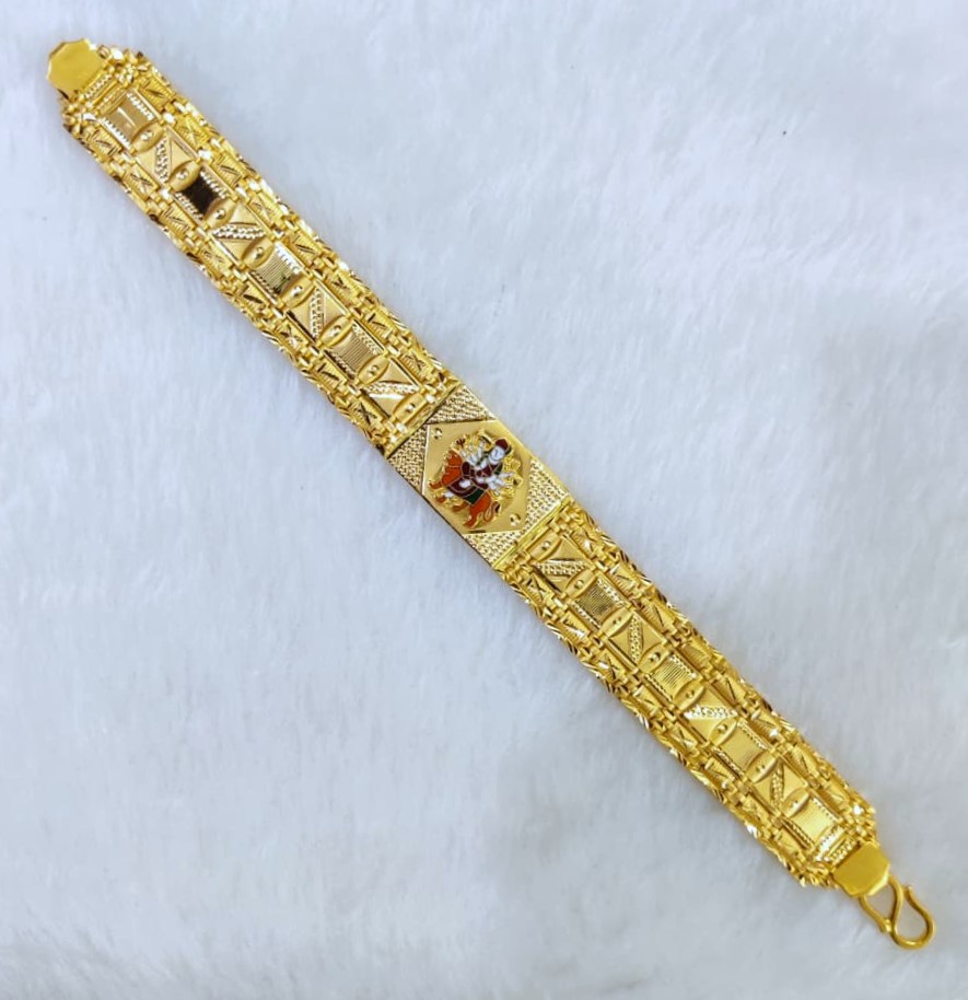 916 Gold Hand Made Braclet