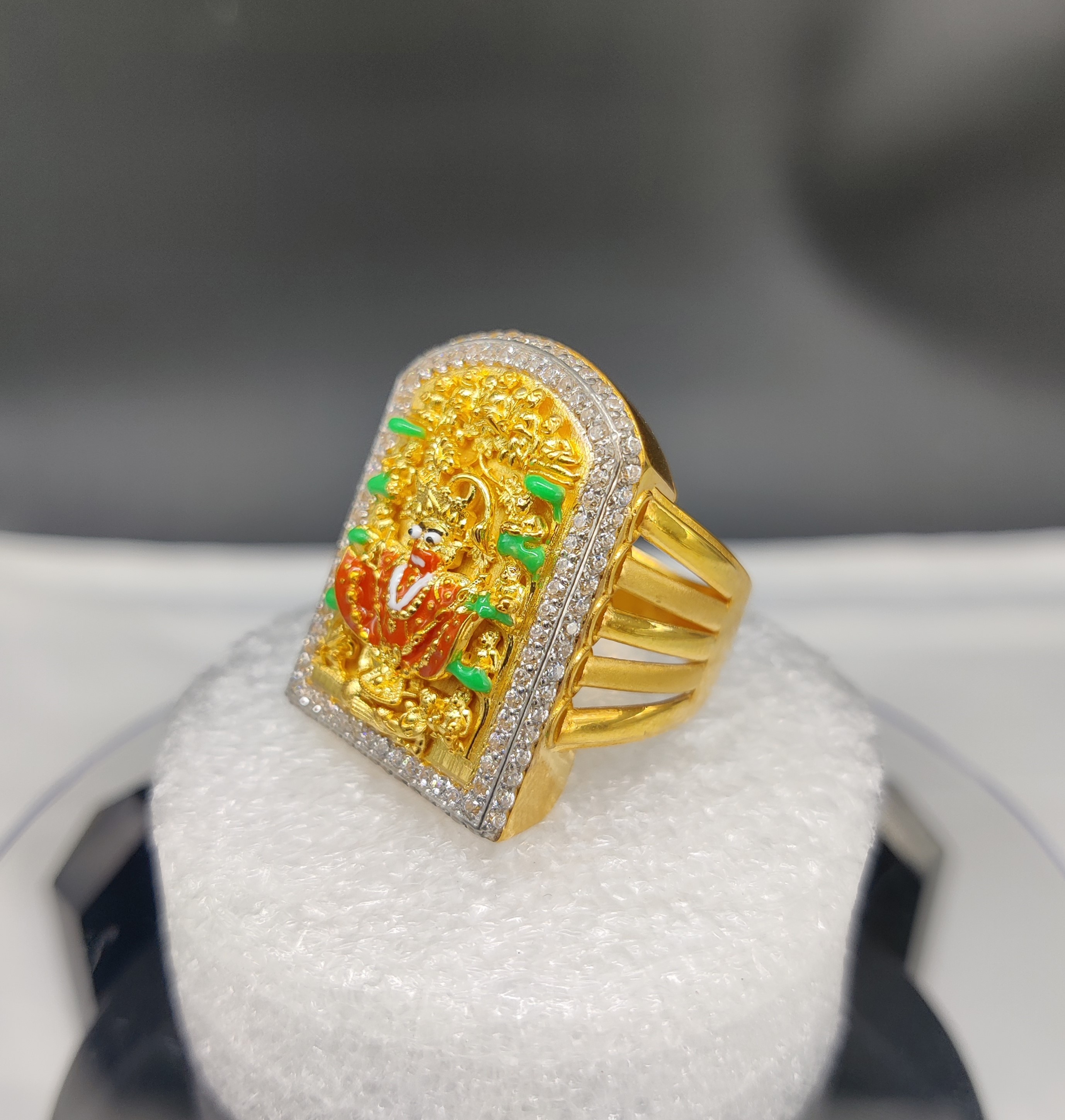 916 Gold Kastbhanjan Dev Ring