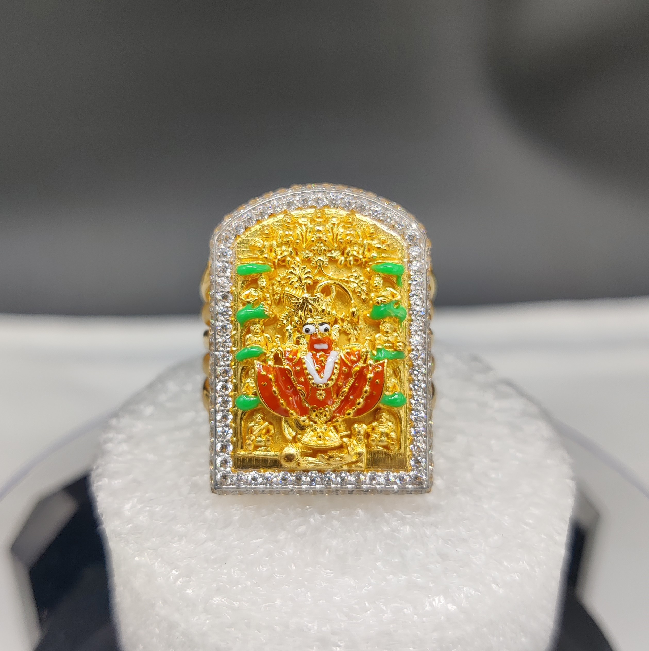 916 Gold Kastbhanjan Dev Ring