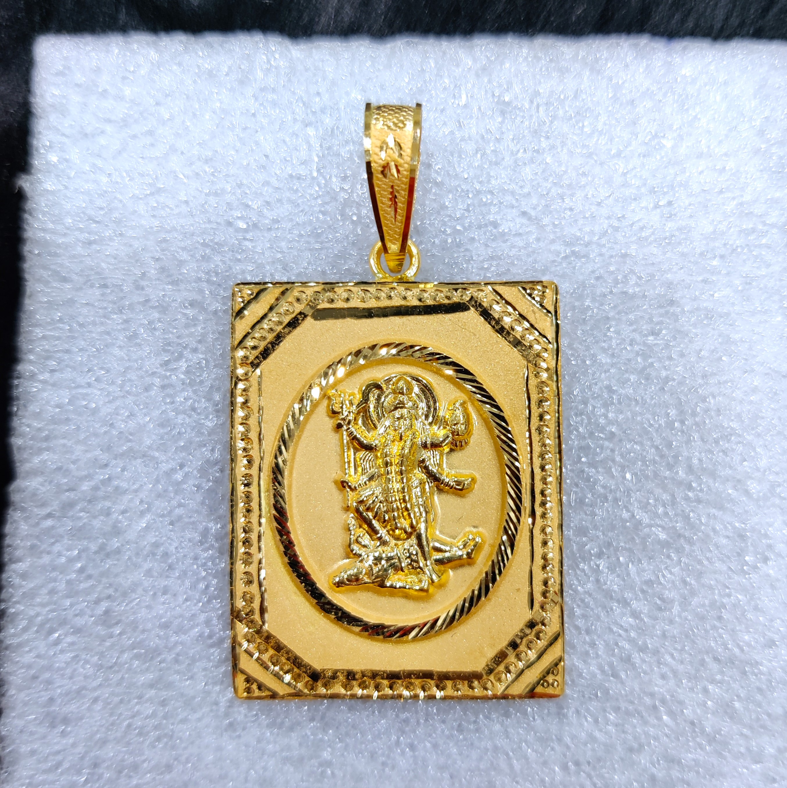 916 Gold Mahakali Maa Pendant-21