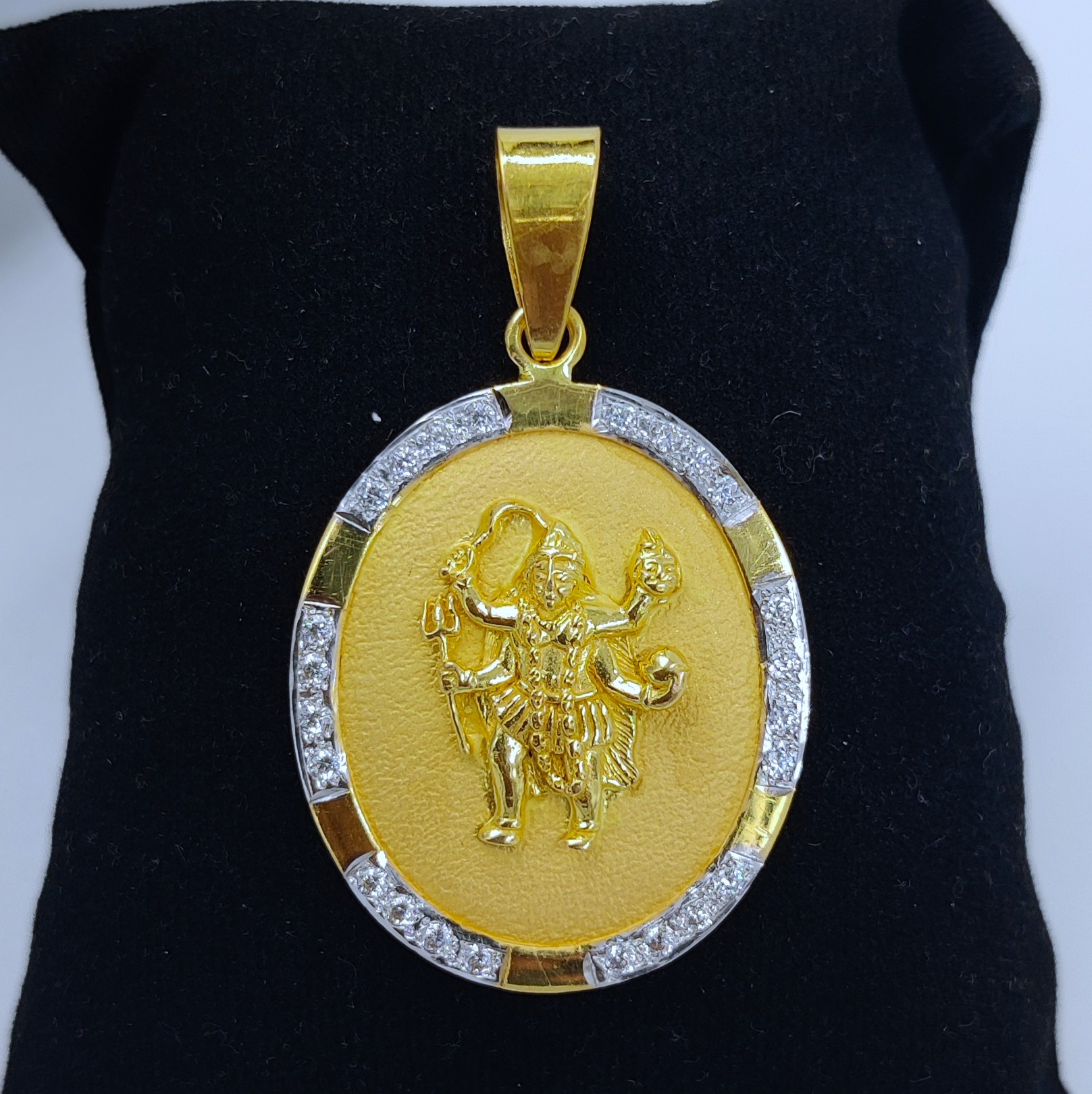 916 Gold Fancy Mahakali Pendant-22