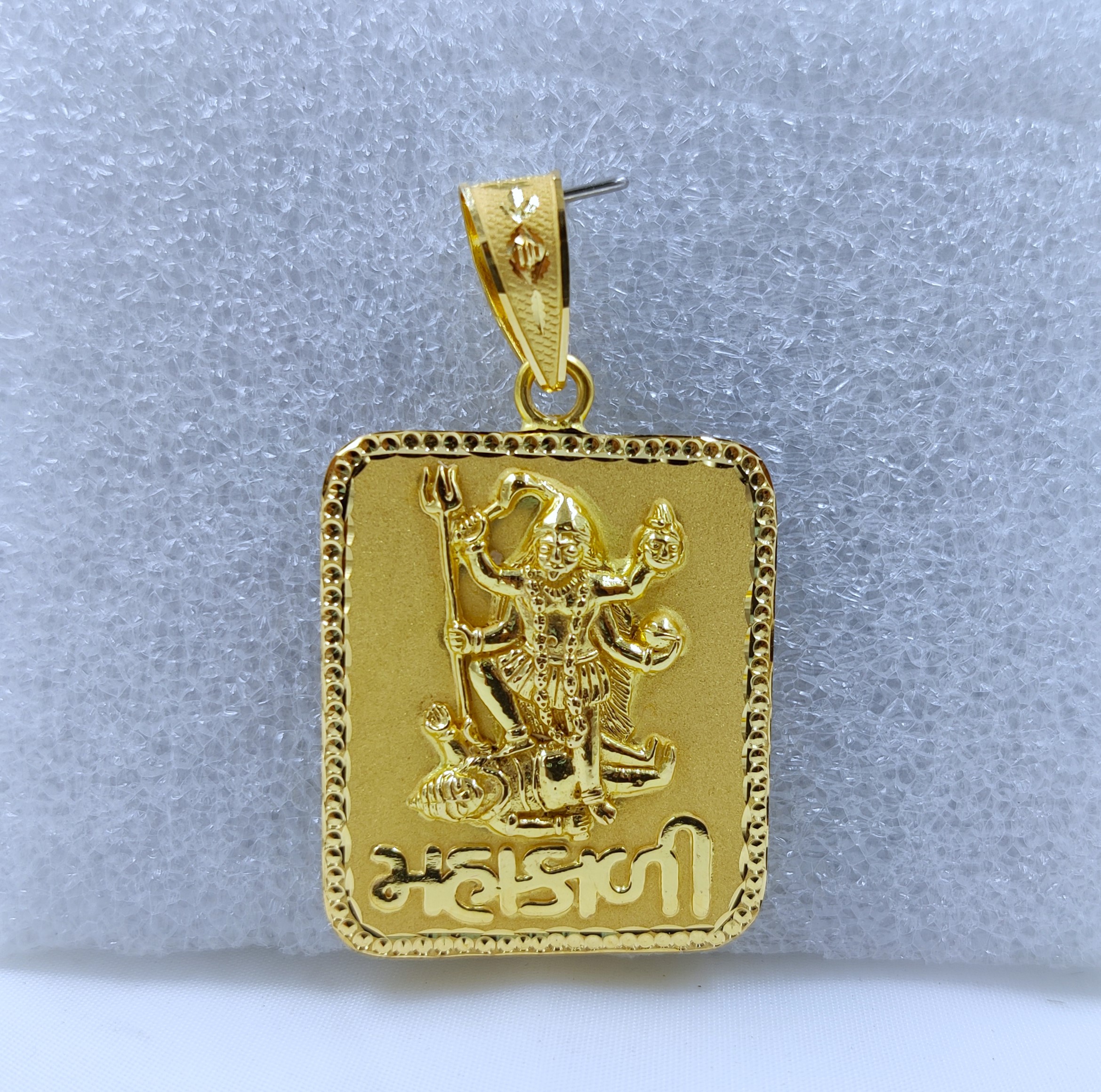 916 Gold Fancy Mahakali Maa Pendant-26