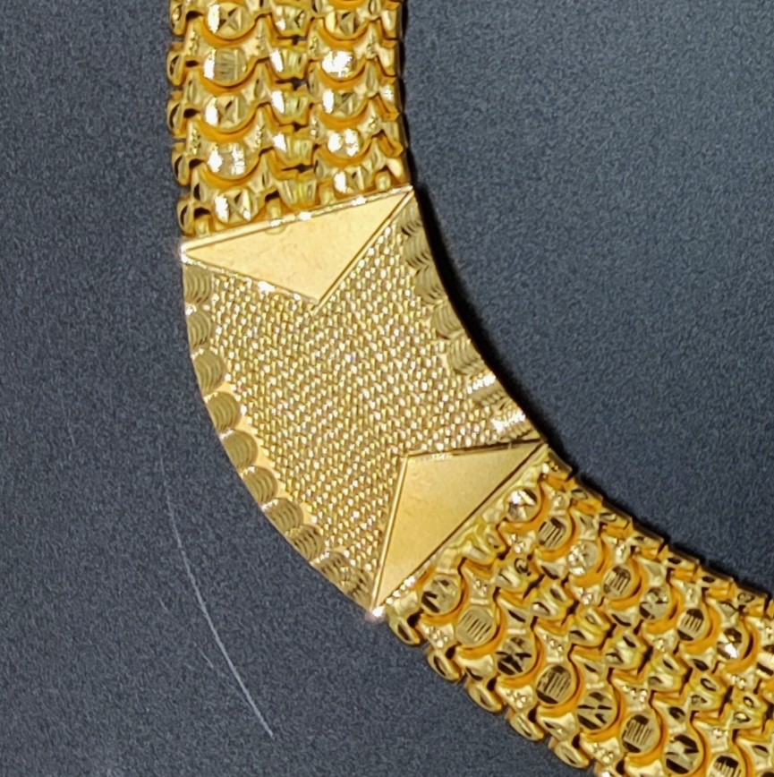 916 Gold Singapuri Chain